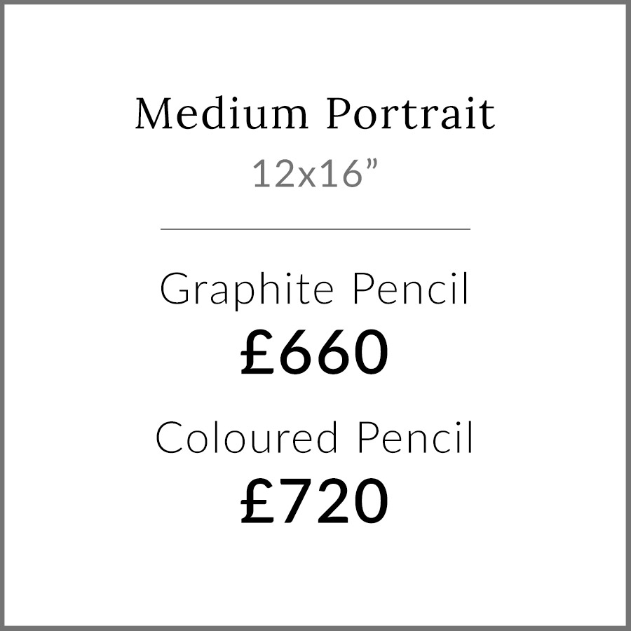 Medium Portrait: £660/£720